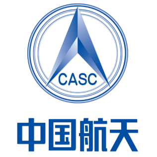 The logo of the China Aerospace Science and Technology Corporation.
