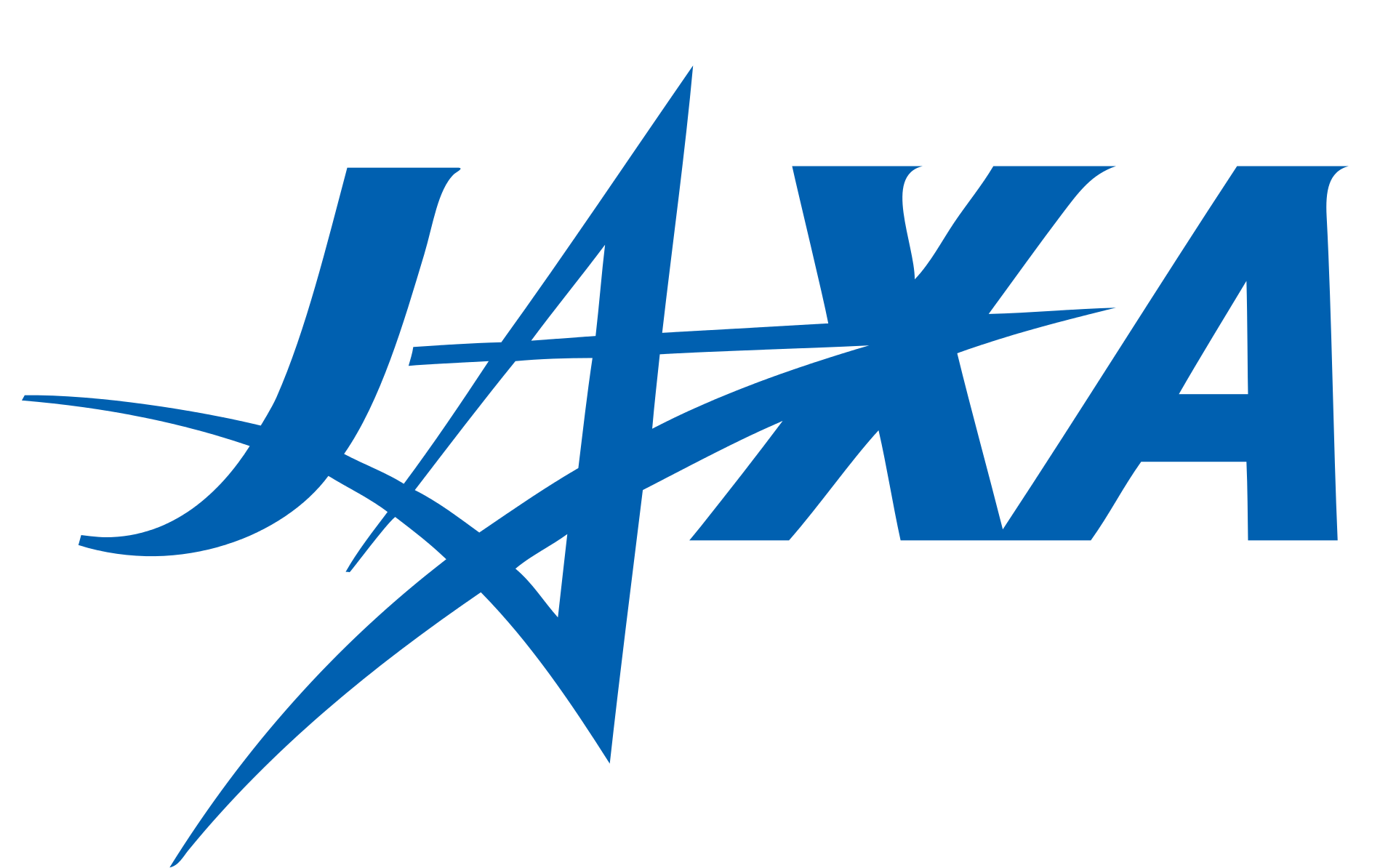 The Japan Aerospace Exploration Agency logo.