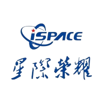 The logo of i-Space.