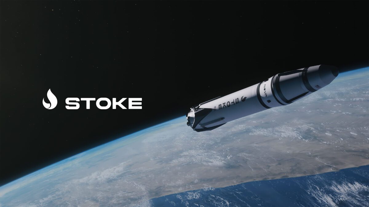 A render of Stoke Space's Nova rocket. ©Stoke Space