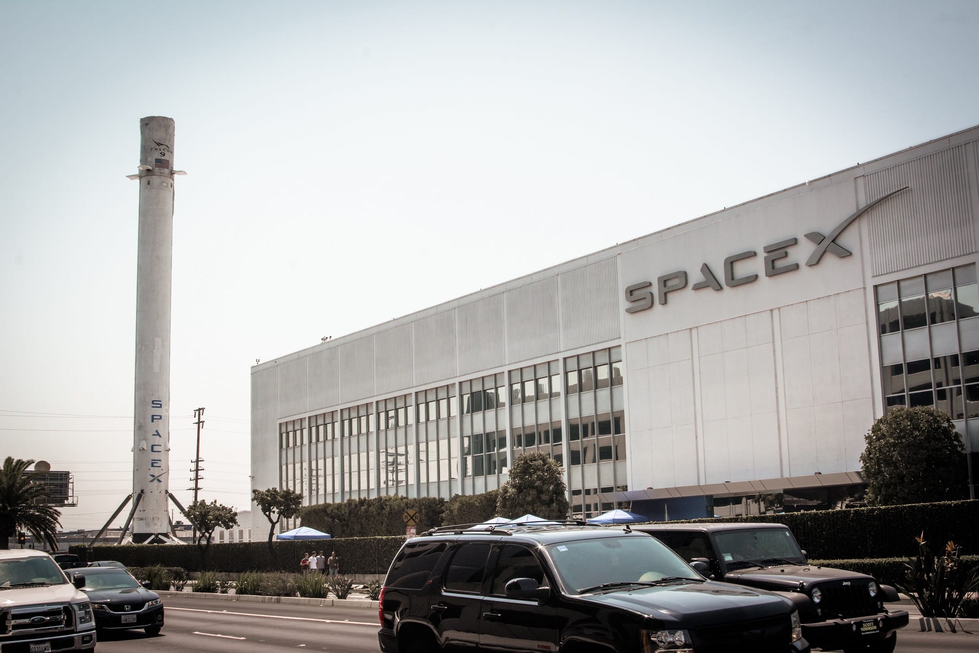 SpaceX's headquarters in Hawthorne, California. ©KC Grim