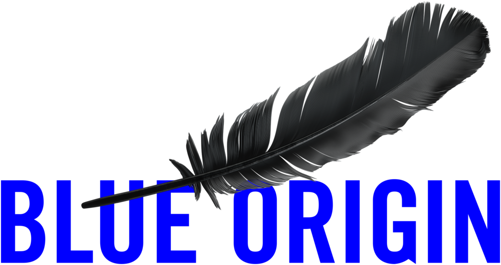 One of the logos of Blue Origin.