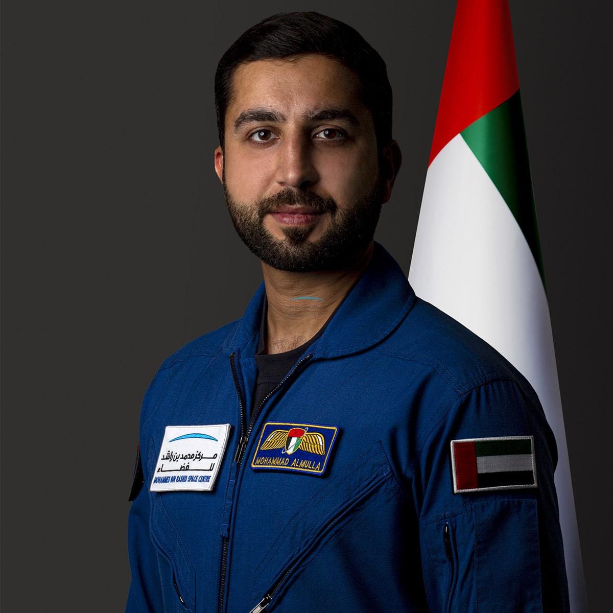 Portrait of Mohammed Al Mulla. ©Mohammed Bin Rashid Space Center
