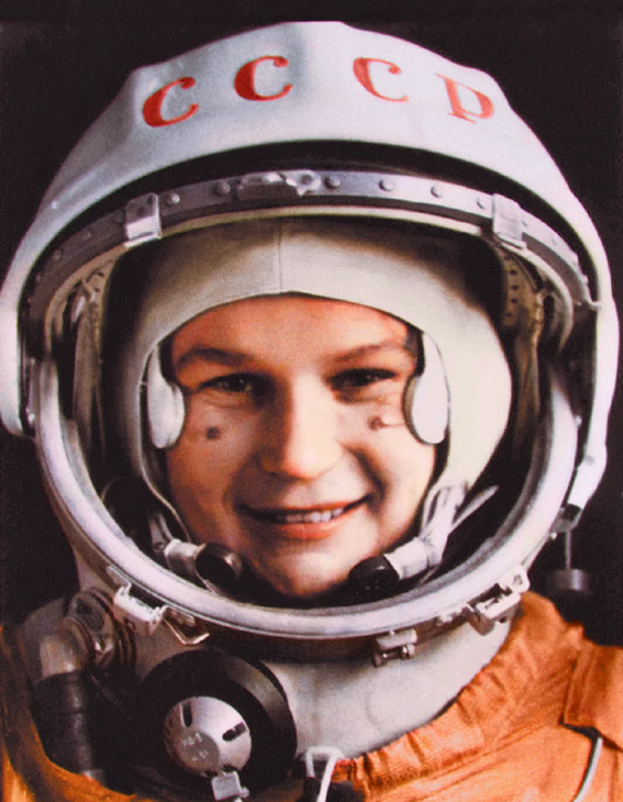 Valentina Tereshkova prior to the Vostok-6 mission.