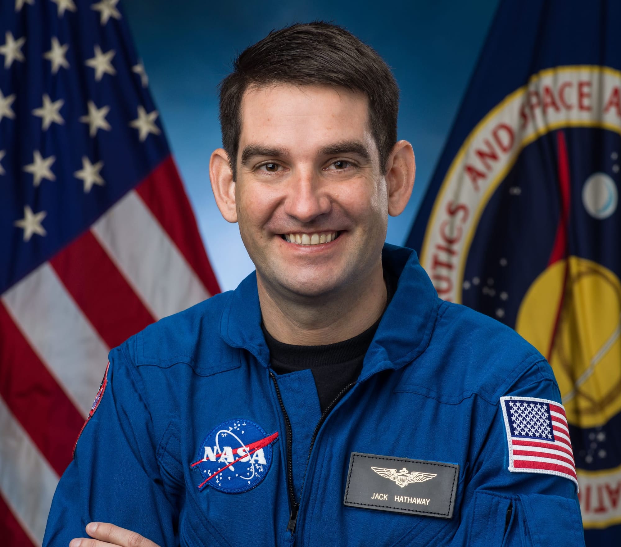 Jack Hathaway's NASA portrait. ©NASA