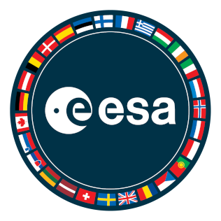 The European Space Agency's patch logo.