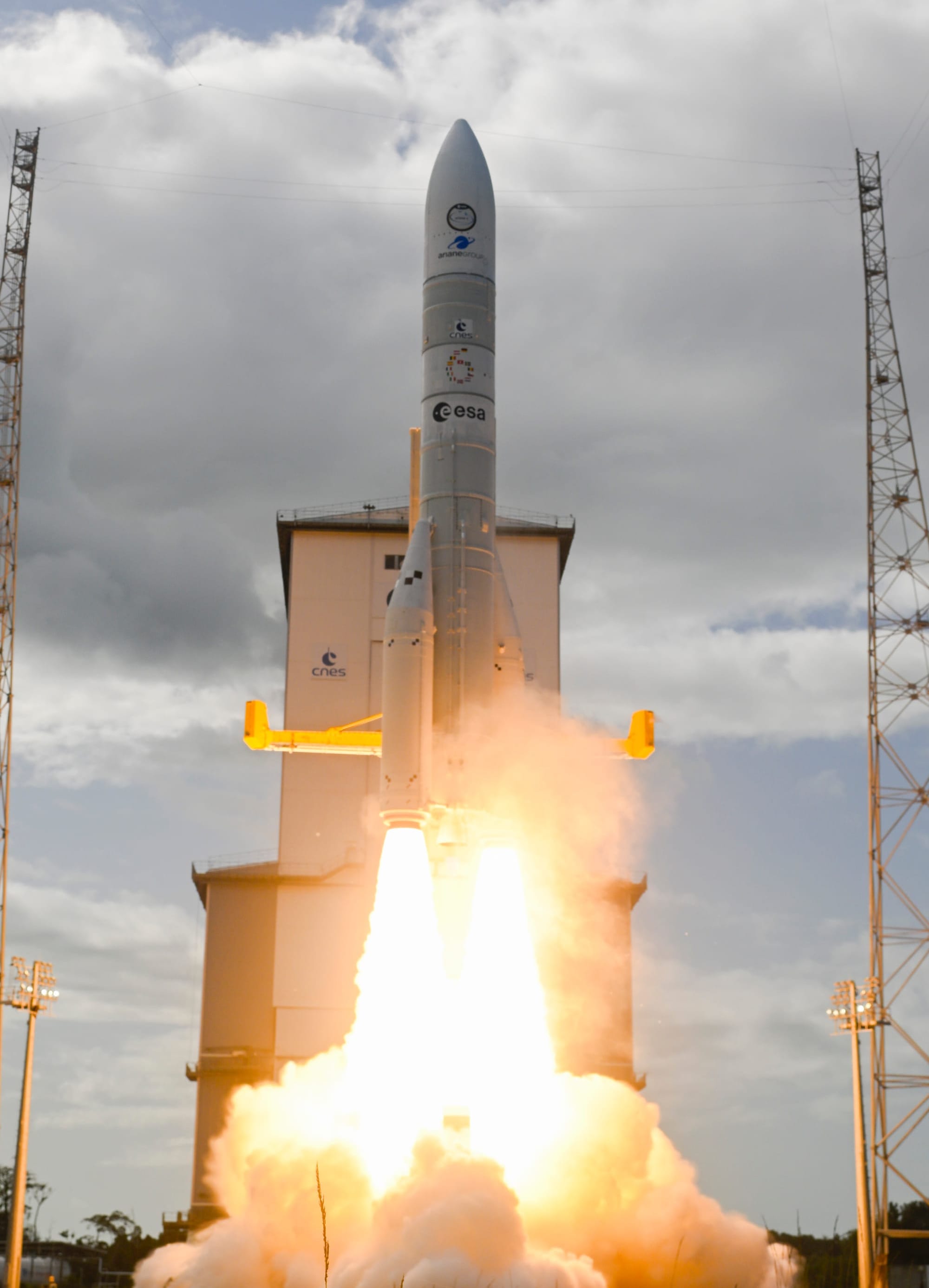 Ariane 6 lifting off from Ensemble de Lancement Ariane 4. ©S. Corvaja/European Space Agency