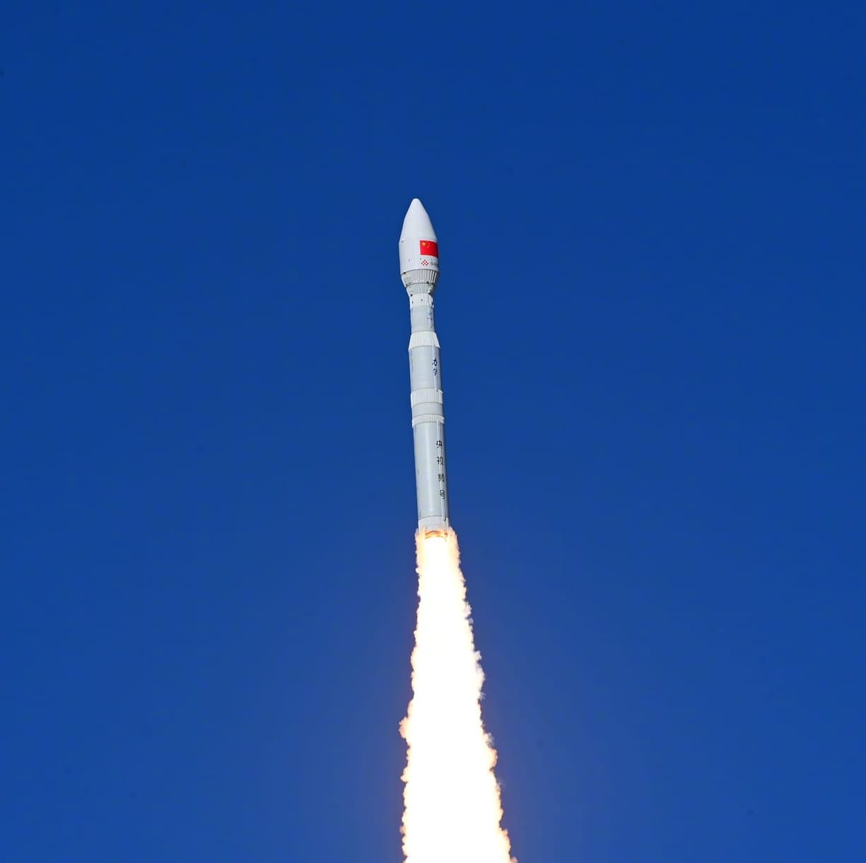 Kinetica-1 Y5 during first-stage flight from the Jiuquan Satellite Launch Center.