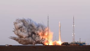 The Kinetica-1 Y4 vehicle lifting off from the Jiuquan Satellite Launch Center.