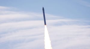 KAIROS during first-stage flight for its second launch.